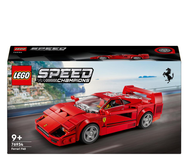 LEGO Speed Champions 76934 Supersamochód Ferrari F40 V29 - 1266186 - zdjęcie